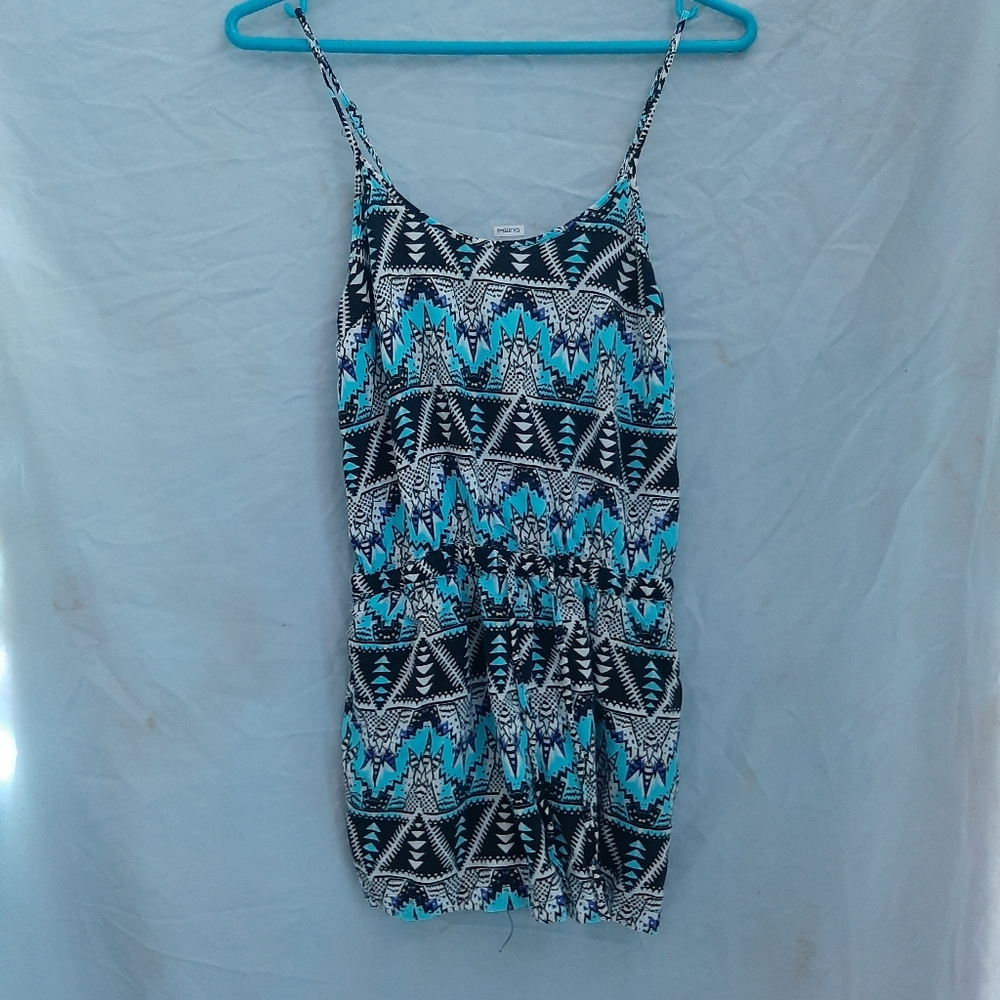 Blue romper